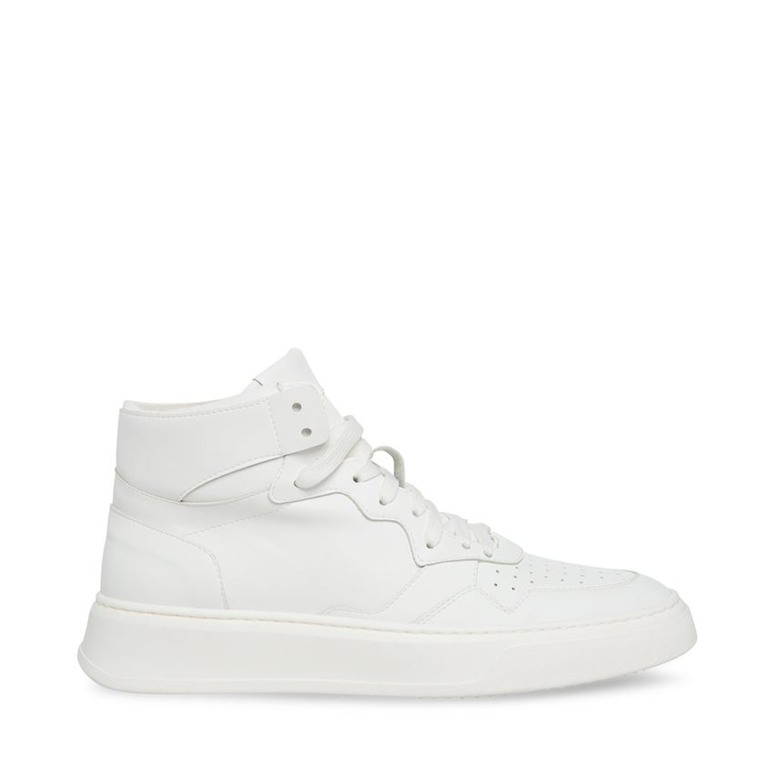 Zapatillas Steve Madden Jorgee-h Cuero Hombre Blancas | ES OKS203